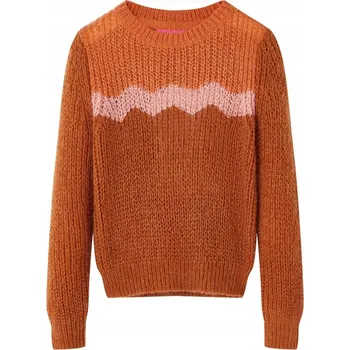 Dívčí svetr Dětský pletený svetr, koňaková barva, velikost 104 Lumarko! Lumarko!