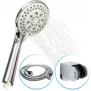 Sprchový set Sprchový set na omítku Aquaparts, sprchová hlavice, hadice, držák