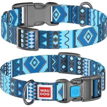 Obojek pro psa Materiálový obojek pro psa Waudog, velikost L