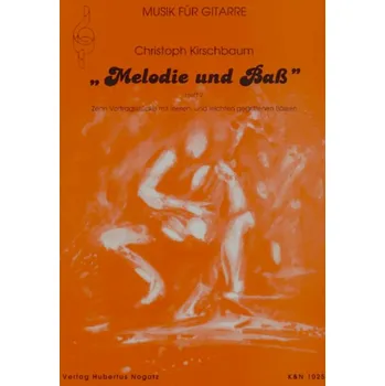Melodie und Bass Heft 2 - 9 skladeb pro kytaru