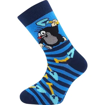 BOMA chlapecké ponožky Krteček tm.modrá