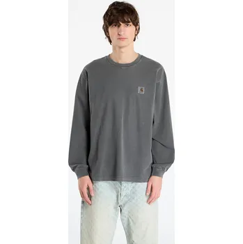 Tričko Carhartt WIP L/S Vista T-Shirt UNISEX Black Garment Dyed S