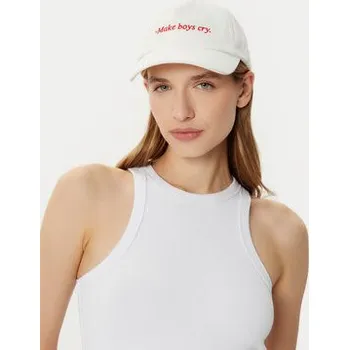 Módní doplněk HUGO Kšiltovka Cara 50533420 Bílá OS