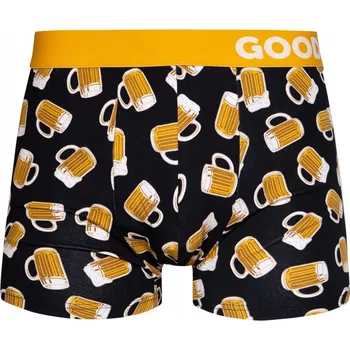 Boxerky Pánské boxerky s veselým motivem Dedoles PIVO Z PÍPY 192 XXL