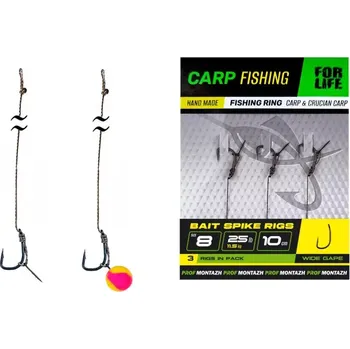 Návazec s protihrotem Bait Spike Rigs #8 - 8/10cm