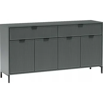 Komoda Komoda Jarstol 165,3 x 40,6 x 86 cm, zelené odstíny, matná