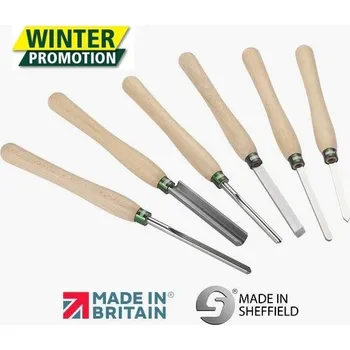 Dláto RECORD POWER 103730 Sada soustružnických dlát 6ks