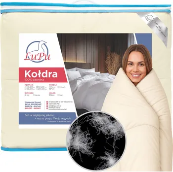 přikrývka Přikrývka 160x200 Celoroční péřová antialergická Husí prach Matky (5) LuPu