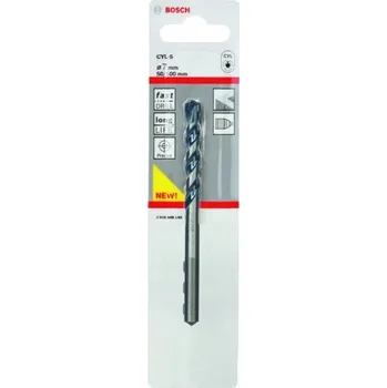 Vrták VRTÁK DO ŽULY, BETONU A KÁMENU 7/100/50 mm MODRÁ ŽULA BOSCH