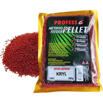 Krmítko na pelety Micro 2mm Kryly 200g Profess