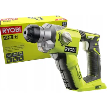 Vrtačka Akumulátorové vrtací kladivo Ryobi SDS Plus, energie úderu 1,3 J, 2700 úderů/min, 18 V