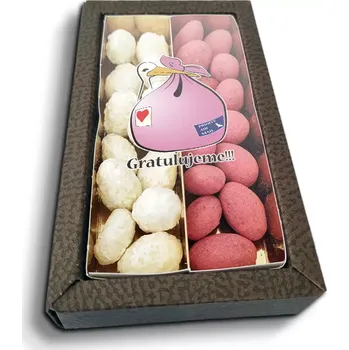 Čokoláda Sablio Mandle v čokoládě Gratulujeme!!! - 2x 80g