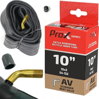 Duše na kolo DUŠE PROX 10" X 2 AV WINKEL BOX zahnutý ventilek