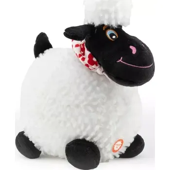 plyšák Ovečka Mánička černá se zvukem 25cm