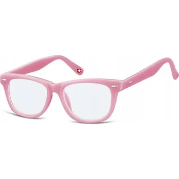 Brýle na čtení Montana brýle bez dioptrií nerdy růžové