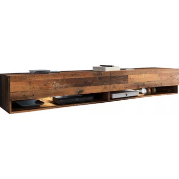 Televizní stolek Závěsná TV skříňka Lauren Meble 180 cm x 30 cm x 31 cm