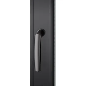 Okenní klika FSB 34 1107 71, okenní klika Plug-in Černá matná RAL 9005