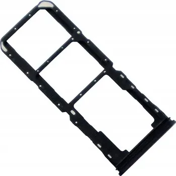 Náhradní díl pro mobilní telefon Zásuvka / Šuplík / Držák SIM karty REALME 11 5G RMX3780 Nový Originální GLORY BLACK
