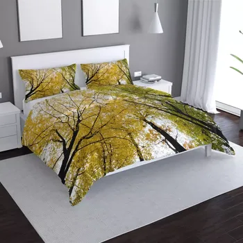 Povlečení Sablio Povlečení Koruny stromů - 140x220 / 90x70