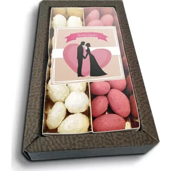 Čokoláda Sablio Mandle v čokoládě Blahopřejeme - 2x 80g