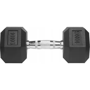 Potažené/pogumované jednoruční činky Vivo 1x 15 kg