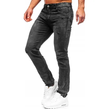 Pánské džíny JEANSY ČERNÉ K10006-2 DENLEY_29/S