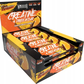 Warrior Creatine Bar Kreatinová Tyčinka 75g. Čokoláda a Pomeranč