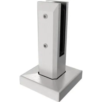 Zábradlí Držák pro zábradlí RAPDACH ocel AISI 316 50x45 mm sklo 16-17,52 mm