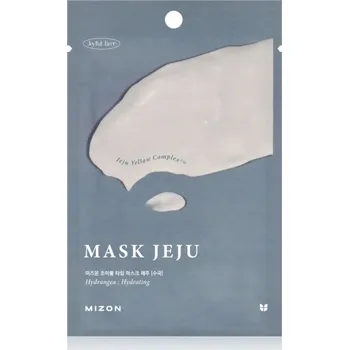 Pleťová maska Mizon Joyful Time Jeju Hydrangea hydratační pleťová maska pro suchou pleť
