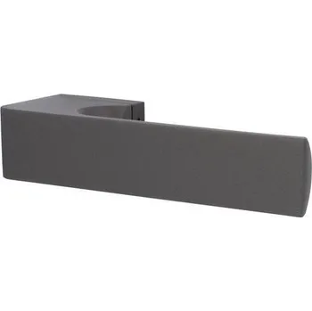 Dveřní kování Südmetall Prestige Quad-R, černá, TopSpeed Černá ocel, klika / klika, Bez rozety/otvoru pro klíč