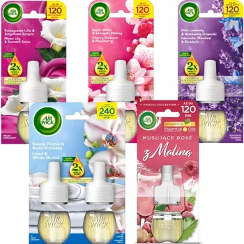 Osvěžovač vzduchu Air Wick náplně do elektrického osvěžovače vzduchu 6x 19 ml sada mix vůní