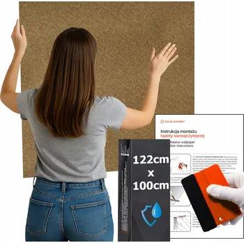 Tapeta Tapeta Samolepicí Vodotěsná do kuchyně na zeď Nábytek Zlatý Bronz