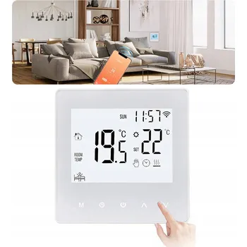 SMART TUYA WIFI Termostat pro dům 3A pro vodní topení s týdenním programem