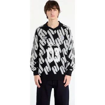 Pánská mikina Mikina adidas Adicolor Blokecore Polo Black L