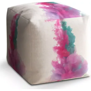 Taburet Sablio Taburet Cube Barevný kouř: 40x40x40 cm