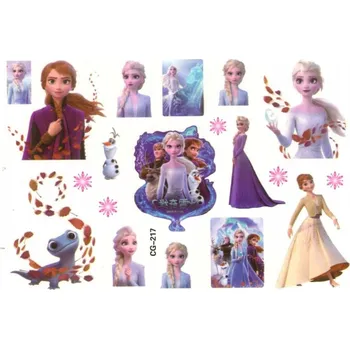 Tetování Dočasné omyvatelné tetování pro děti Sada Ledové Království Temporary Tatoo