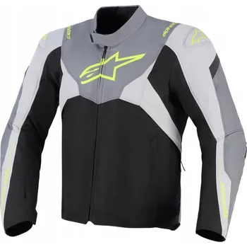 Moto bunda Textilní bunda Alpinestars T-Jaws v4 WP černá/šedá XXL