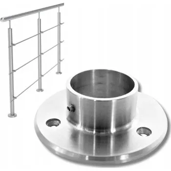 Zábradlí SPOJKA PRO TRUBKY Ø42,4x2,0MM AISI 304 Nerezové Zábradlí Montážní Prvky