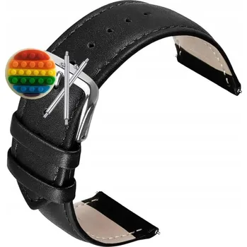 Řemínek na hodinky Řemínek Řemínek pro TCL Movetime MT40S, Kožený, Nastavitelný