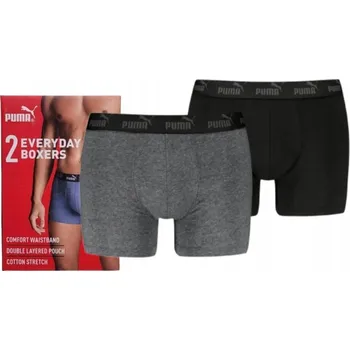 Pánské oblečení Pánské boxerky PUMA slipy BAVLNA 2 PÁK Z BALENÍ, XL