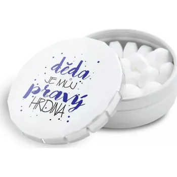 Bonbon Sablio Mentolky Děda je můj pravý hrdina: 3 ks