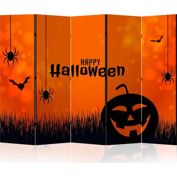 Paraván Dekorační paraván jednostranný, zástěna, dělící stěna 135x172 Halloween