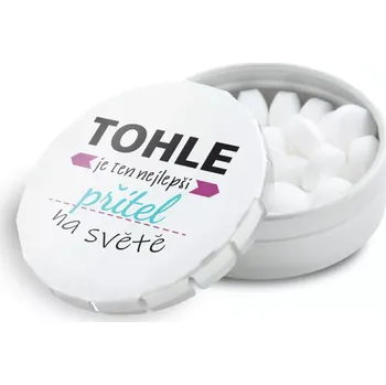 Bonbon Sablio Mentolky Tohle je ten nejlepší přítel na světě: 3 ks