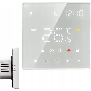 Termostat TERMOSTAT PRO ELEKTRICKÉ PODLAHOVÉ TOPENÍ NEBO TOPENÍ S ROHOŽÍ, WIFI, TUYA