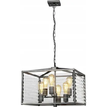 Elstead Lighting Louvre LOUVRE-6P závěsné svítidlo 6x60W/E27