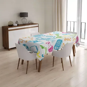 ubrus Sablio Ubrus Barevná škola - 90x90 cm