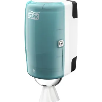 Zásobník na papírové ručníky v mini roli TORK tyrkys M1