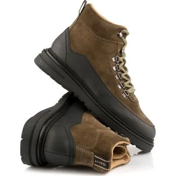 Pánská móda KOTNÍKOVÁ OBUV GANT HILLPREP DARK OLIVE