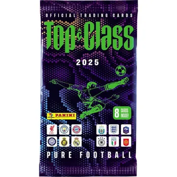 Sběratelská karetní hra Panini FIFA Top Class Pure Football Booster 2025 - kartičky