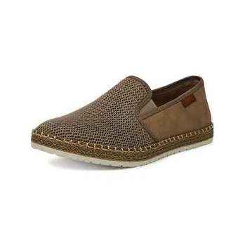 Dámské mokasíny Rieker Espadrilky B5265-65 Béžová 45
